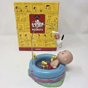 Hallmark Peanuts "Great Times" Snoopy and Charlie Brown Figurine